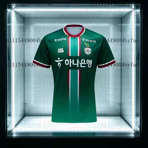 2026 New Fashion Daejeon Hana Home Kit Soccer Jersey T-shirt Men Adults Breathable Football T-shirt 