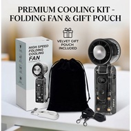 FC8 High-Speed Semiconductor Cooling Handheld Fan – Mini USB. With cooling chip Multifunctional Fan.