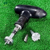 ALANFY Golf Spike Wrench Tool Practical Twist Nail Golf Shoes Universal Steel Ratcheting Golf Spike 