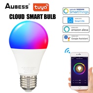 TUYA 15W/9W Smart WiFi E27/B22 RGBCW LED Light Bulb Dimmable Magic Bulbs Voice Control Lightbulbs wo