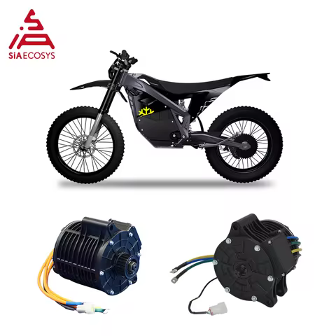 QS Motor QS138 3000W 70H V2 Mid Drive Motor 72V Electric Motor Max 6000W Engine with Belt/Sprocket f