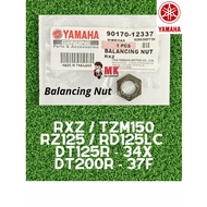 90170-12337 BALANCING NUT Yamaha RXZ / TZM150 / YPVS RZ125 YPVS RD125 / DT125R 34X / DT200R 37F Nut 