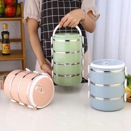 bag 4-layer stainless steel barley thermos lunch box, high-quality thermos lunch box, convenient sta