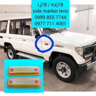 Lj78 side marker, (2pcs), Kzj78 side marker, lens, land cruiser Prado, Karl cruiser