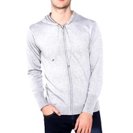 Duomo - Ariel Plain Knit Zipper Sweater