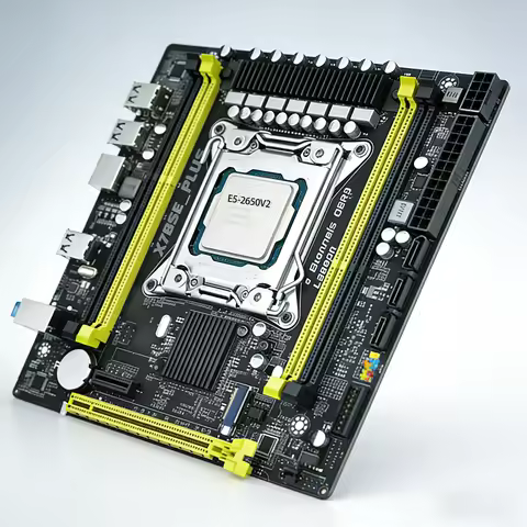 X79 Motherboard Kit with xeon E5 2650 V2 CPU Processor set Support DDR3 REG Memory LGA2011 NVME M.2 