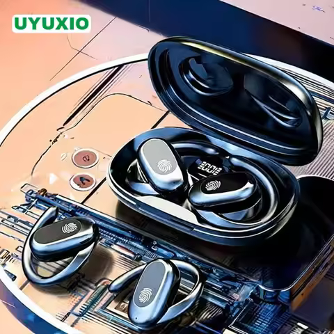 UYUXIO Real Time AI Language Translation Earbuds OWS Translator Headphone with 144 Languages Earphon