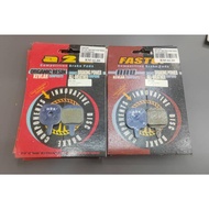 Pad Brek AZ700 Fastop A2Z Tektro Basikal Cakera Organik Hydraulic Mechanical Stop Power Heat Resist 