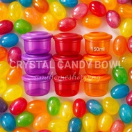 Tupperware crystal candy bowl 150ml clear bowl