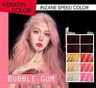 Inzane สีย้อมผม ราคาพิเศษโปรเปิดร้าน สี bubble gum