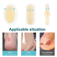 Gel Heel Protector Adhesive Hydrocolloid Blister Plaster Anti Wearing