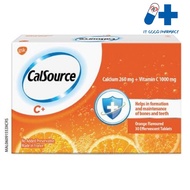 CalSource Calcium+Vitamin C Effervescent 30s