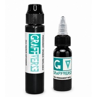 Graff Verse Squeeze Mop Marker 30ml Black S08 + 30ml GV Refill Ink BLACK