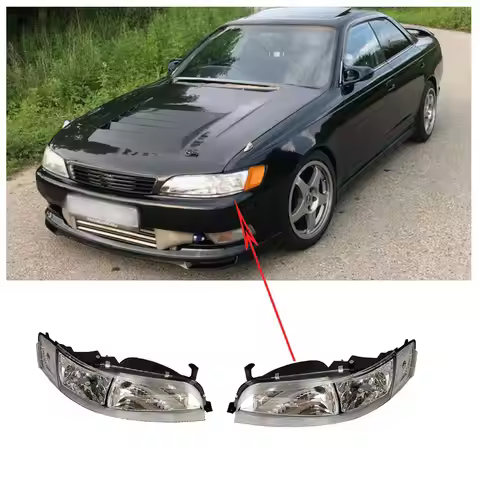 8111022650 Car Headlights For Toyota Mark II GX90 JZX90 LX90 JZX91E JZX93 1992 To 1996