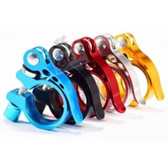 Bicycle Quick Release Seatpost Clamp Alloy for BMX Fixie MTB Seat Post