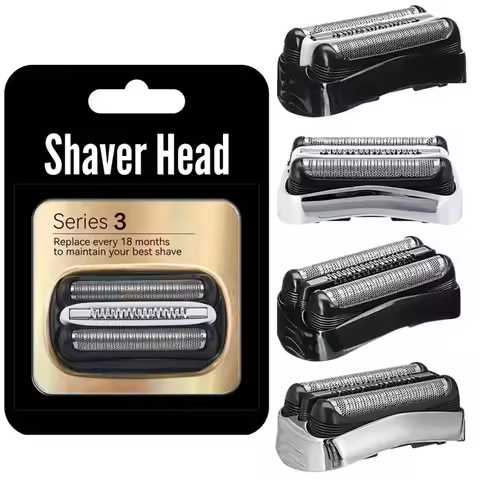 32B/32S Shaver Head for Series 3 Replacement Foil & Cutter Cassette 3000s 3010s 3020s 3030s 3040s 30