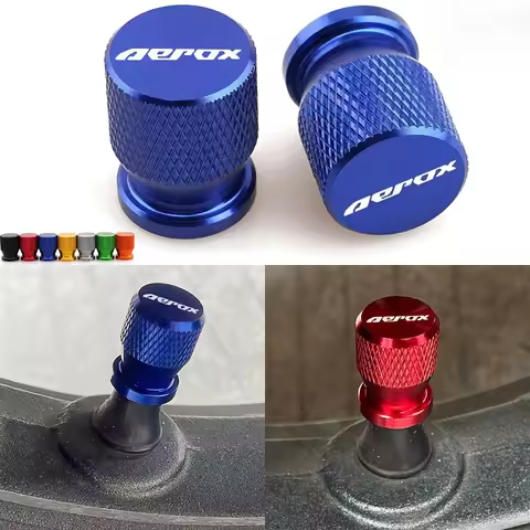 Logo For Yamaha Aerox 155 50 50CC Universal Motorcycle Accessories Wheel Tyre Valve Caps Air Port Ty