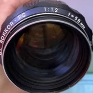 Minolta mc Rokkor-PG 58mm f1.2 手動鏡頭