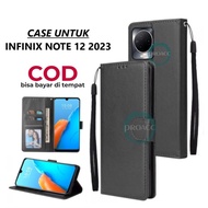 Flip Wallet For Infinix Note 12 2023 Premium Casing Handphone Case