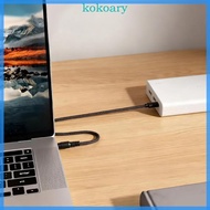 KOK Type C To DC5521 Converter Compatibles Laptops Tablets and Electronics