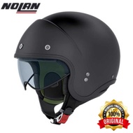 HELMET NOLAN N21 DURANGO (007) FLAT BLACK/HITAM 100%ORIGINAL NOLAN MADE IN ITALY HELMET NOLAN 21 DUR