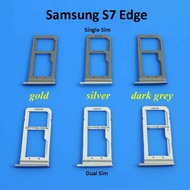 Sam Galaxy S7 Edge ( G935  SM-G935F )  Sim Card Tray Simtray Holder Sim Slot Simcard S7edge