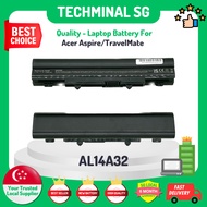 TECHMINAL - AL14A32 Battery Replacement for Acer Aspire E1-571 E5-571 E5-411 E5-421 E5-511 E5-521 V3-472 V3-572 E14 E15