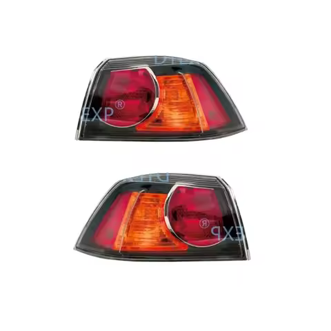 1 ALI Outside Black Rear Lamp for Lancer CX CY CZ 8330A107 2007-2017 Rear Tail Lamps for EVO with La