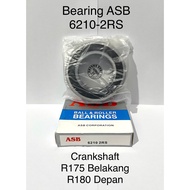 Bearing 6210 2RS ASB Crankshaft R175 Rear R180 Front Lahar Laker Klahar As Crutch Diesel 7 8HP