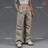 1/6 Scale Female Pants Paratrooper Trousers Work Clothes Model Fit 12'' Worldbox At201 At203 Soldie