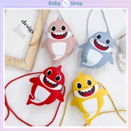 Baby SHARK Cross-Shaped Bag, Outing Bag, Lucky Money Bag For Boys And Girls Super Pretty