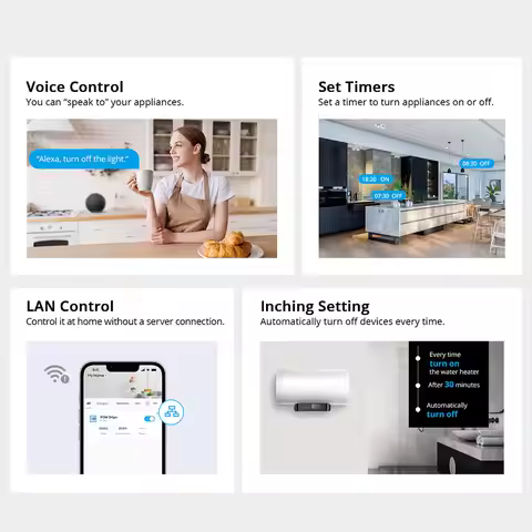 SONOFF POWR316 Pow Origin Smart Power Meter Switch 16A Wifi Smart Switch Overload Protector Relay De
