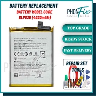 PhonFix Battery Replacement for OPPO A95 5G / RENO 5Z / RENO 6Z 5G BLP839 (4220mAH) – Compatible Non