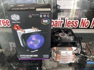 CPU AIR COOLER (พัดลมซีพียู) COOLER MASTER HYPER H410R RGB