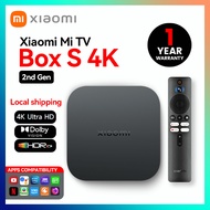 [Instock] Xiaomi Mi TV Box S 4K 2nd Gen/Xiaomi Mi TV Stick 4K Chromecast Built-in  4K HDR 5G
