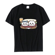 Soft Funny Chiikawa Women's T-shirt Cartoon Print Women T Shirt Black T-Shirts Woman Tops S-5XL