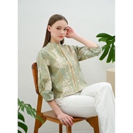 Bomber Jacket - batik Jacket - 135ICE - Sage, Standard