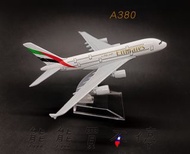 [在台現貨-客機-A380] 阿聯酋 航空 空中巴士 Emirates 民航機 1/400 全合金 飛機模型