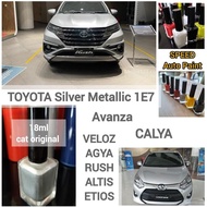 NEWEST TOYOTA SILVER METALLIC 1E7 CAR SCRATCH REMOVER PAINT FOR TOYOTA AVANZA CARS