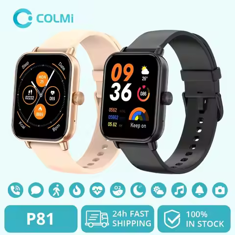 COLMI P81 Voice Calling Smart Watch Ultra 1.9'' HD Screen 24H Health Monitor 100+ Sports Modes 200+ 