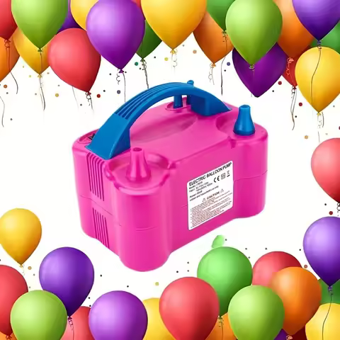 Electric balloon pump balloon blowing machine air pump double hole automatic air pump inflatable bal