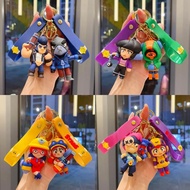 Brawl Stars Wilderness Battle 3d Stitch Doll Keychain Keychain Comel Nita Jie Xibeiya Gantungan Kunc