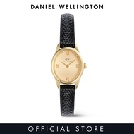 (New) Daniel Wellington Ophelia Mini Black Lizard Unitone Guilloché Gold  นาฬิกา ผู้หญิง