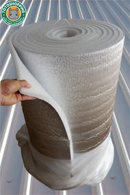 ฉนวนพีอีเคลือบฟอยล์ หนา20mm กว้าง90cm.ยาว10m.Insulation Epe Foam Roll 20mm 90cm 10m.