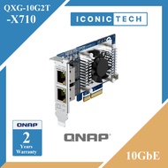 QNAP Network QXG-10G2T-X710 Dual-Port 10Gbase-T Network Expansion Card TS-664 TS-464 TS-873A-8G TS-6