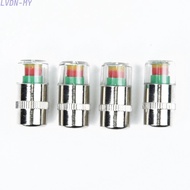 LVDN~4pcs Auto Tire Pressure Sensor Caps for Wheel Valves 28 PSI 30 PSI 32 PSI 36 PSI