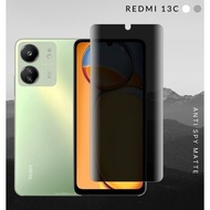 TG HYDROGEL Anti SPY Privacy + Matte Front Xiaomi 13T Redmi A3 13 13C poco C65 X6 X5 X5Pro F6 F5 F4 