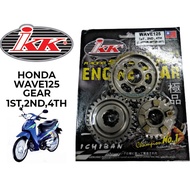 IKK GEAR BOX GEAR LC135 WAVE125 GEAR TRANSMISSION SUZUKI TXR GEAR BOX GEAR 6TH IKK RACING GEAR