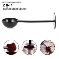 [Tech] 2-in-1 Espresso Coffee Bean Tea Spoon Cafe Professional Measuring 10g Boutique