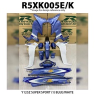 Cover Set Rapido Yamaha Y125Z Super Sport (3) Silver White Blue Purple Color Y125 Accessories Motor 